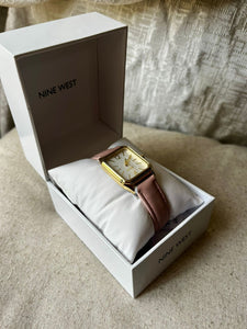 NINE WEST Reloj Cuadrado Rosa (mujer)