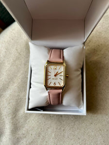 NINE WEST Reloj Cuadrado Rosa (mujer)