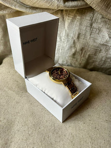 NINE WEST Reloj Vino Floreado (Mujer)