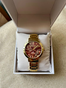 NINE WEST Reloj Vino Floreado (Mujer)
