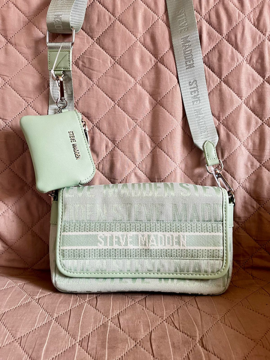STEVE MADDEN Bolso Bkam Verde Agua