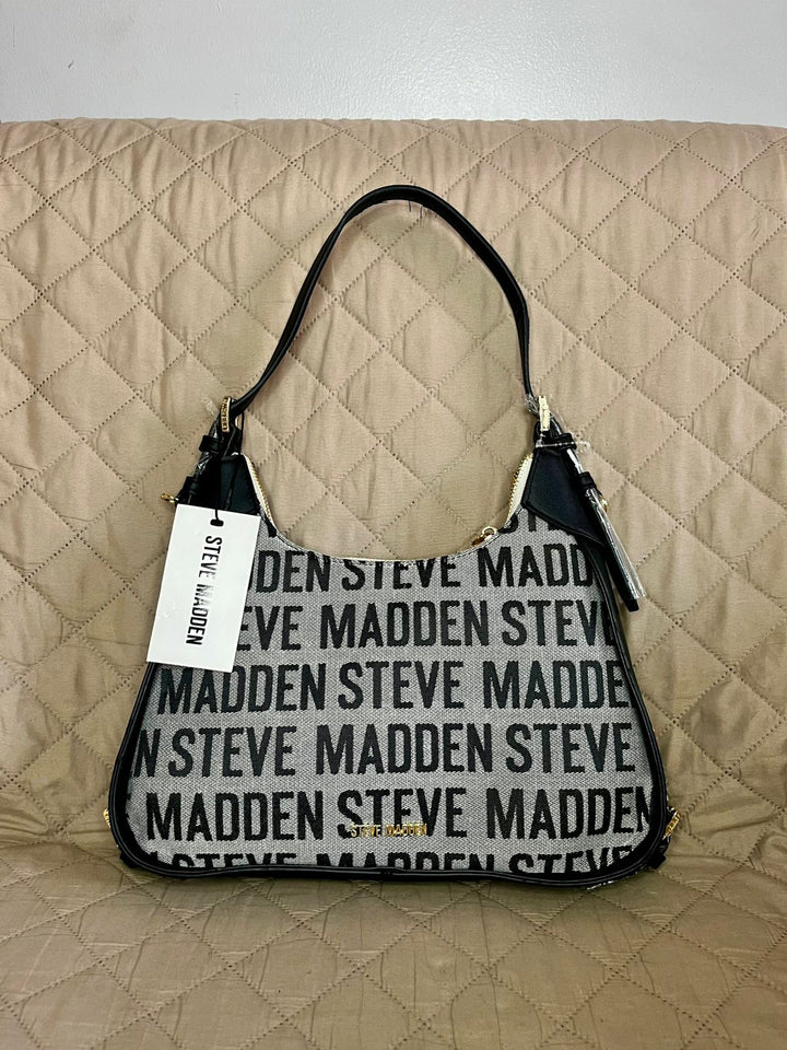 STEVE MADDEN Cartera BPenny Jacquard Negro/Plomo
