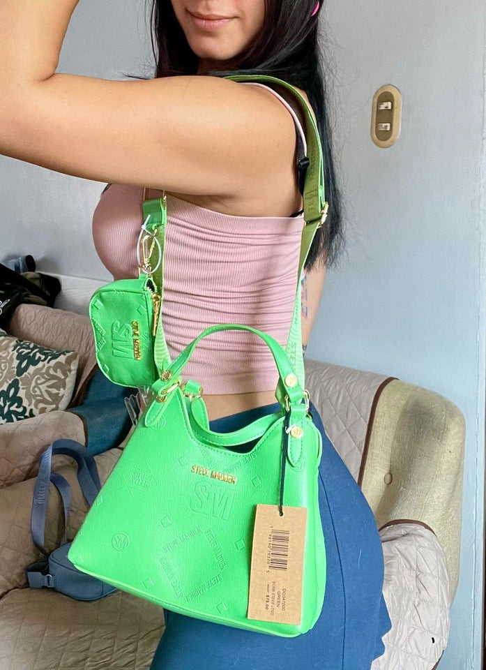 STEVE MADDEN Cartera Bcami Stevie Verde