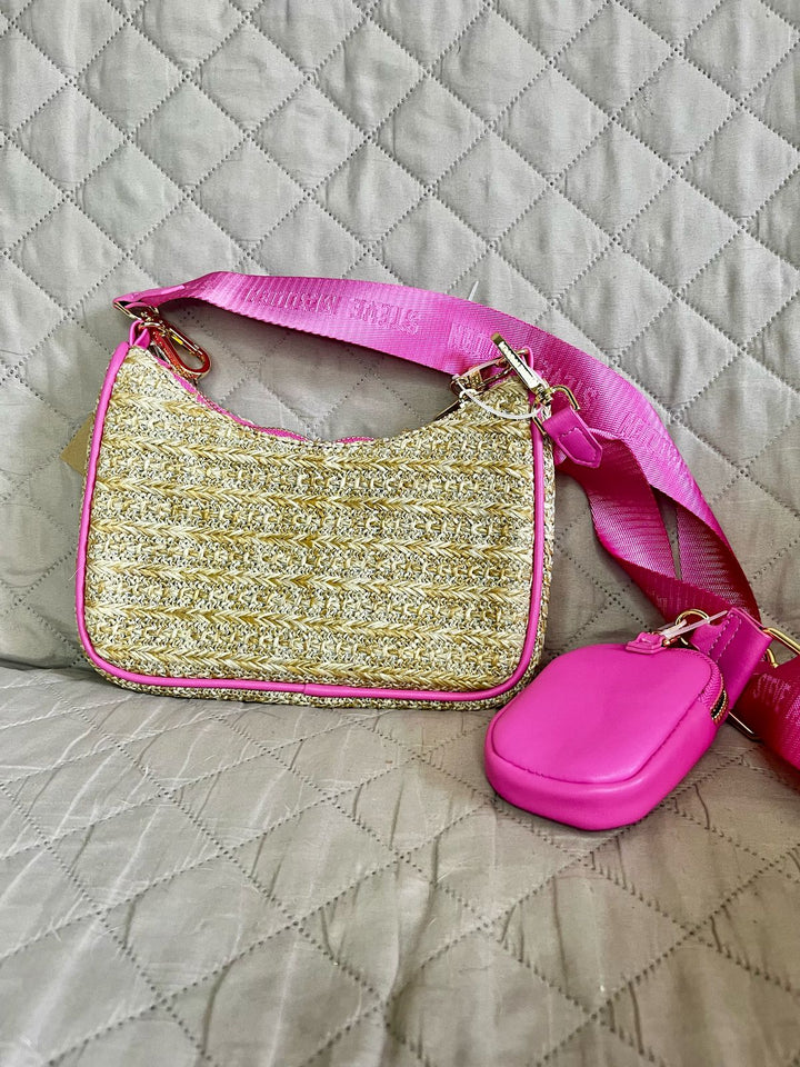 STEVE MADDEN Cartera Btamela Straw