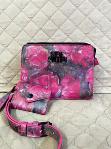 STEVE MADDEN Cartera Floreada Roja