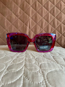 STEVE MADDEN Lentes de Sol Fucsia/Transparente (Mujer)