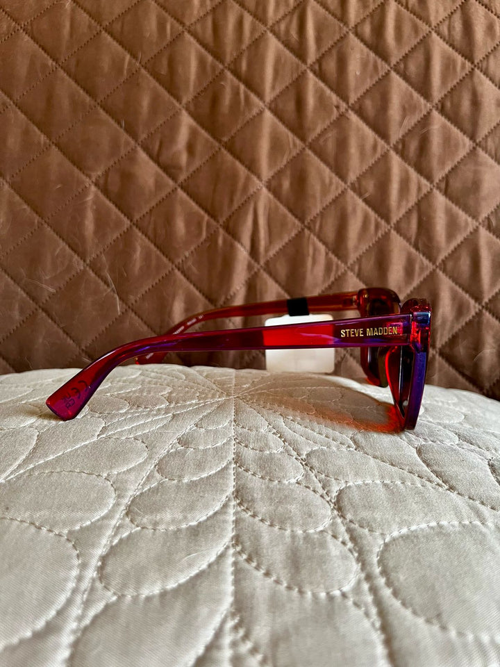 STEVE MADDEN Lentes de Sol Fucsia/Transparente (Mujer)