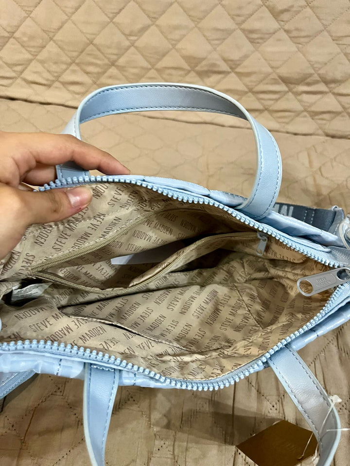 STEVE MADDEN Cartera Bamber Celeste