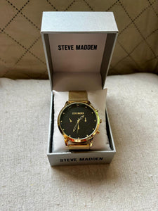 STEVE MADDEN Reloj Dorado (Hombre)