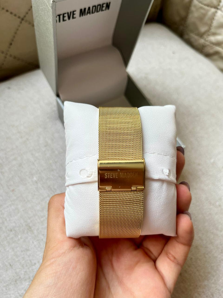 STEVE MADDEN Reloj Dorado (Hombre)