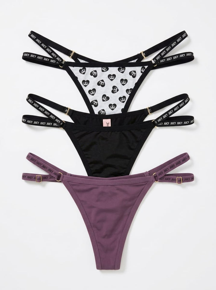 STEVE MADDEN Tangas Pack x3 (Talla M)