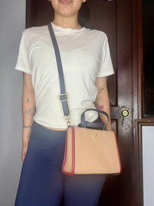 TOMMY HILFIGER Cartera Pequeña Beige