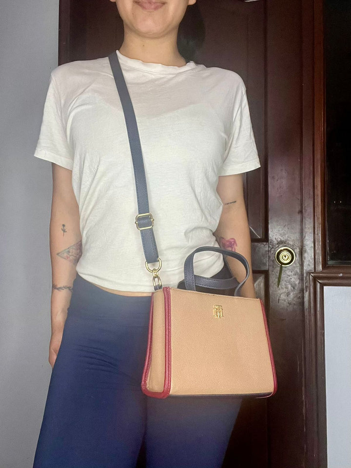TOMMY HILFIGER Cartera Pequeña Beige