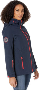 TOMMY HILFIGER Casaca 3 en 1 Azul Marino/Rojo (Talla XS, M)