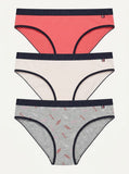 TOMMY HILFIGER Truzas Tipo Bikini Pack x3 (Talla S)