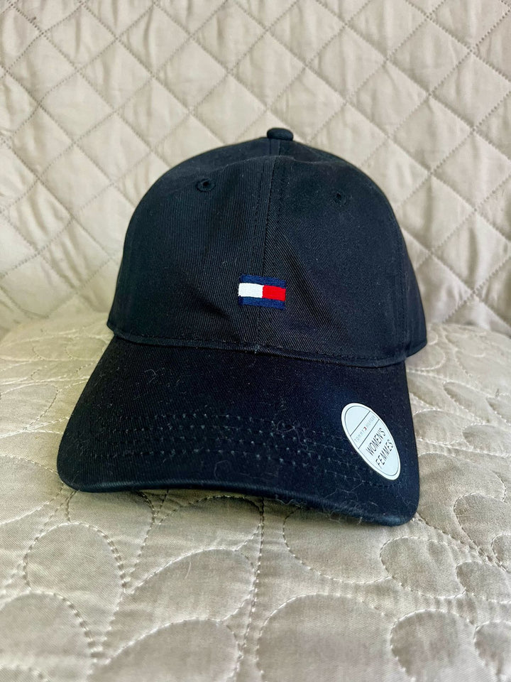 TOMMY HILFIGER Gorra con Bandera Negro (Unisex)