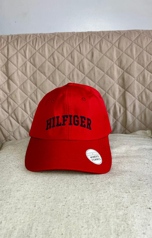TOMMY HILFIGER Gorra Roja (Mujer)
