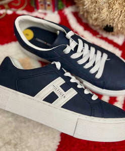 TOMMY HILFIGER Zapatillas Azul Marino (Talla 8.5 US)