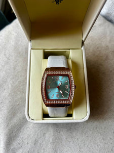 US POLO ASSN Reloj Blanco/Verde/Dorado (Mujer)