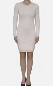 MICHAEL KORS Vestido Jacquard Rosa (Talla S)