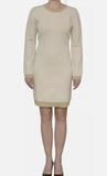 MICHAEL KORS Vestido Jacquard Nude (Talla S-M)